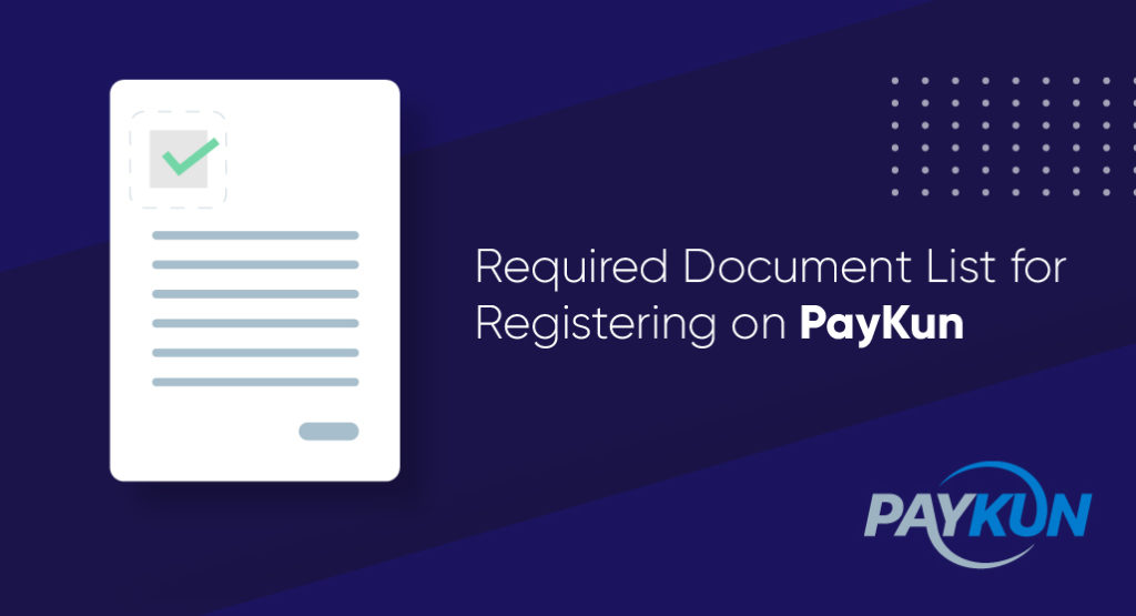 Document Checklist for Payment Gateway