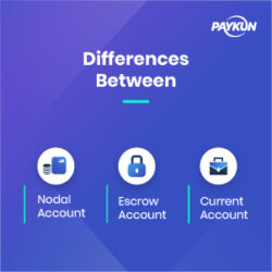 Key Difference between Nodal, Escrow and Current Account