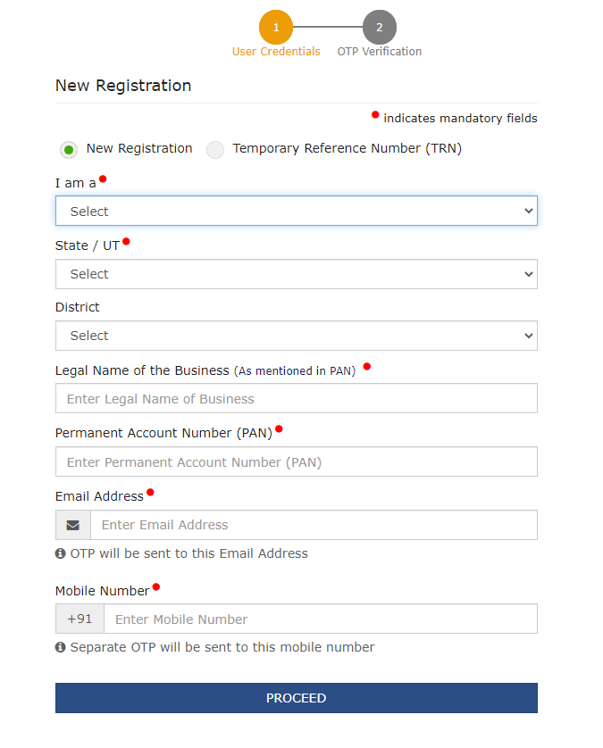 GST Registration in India